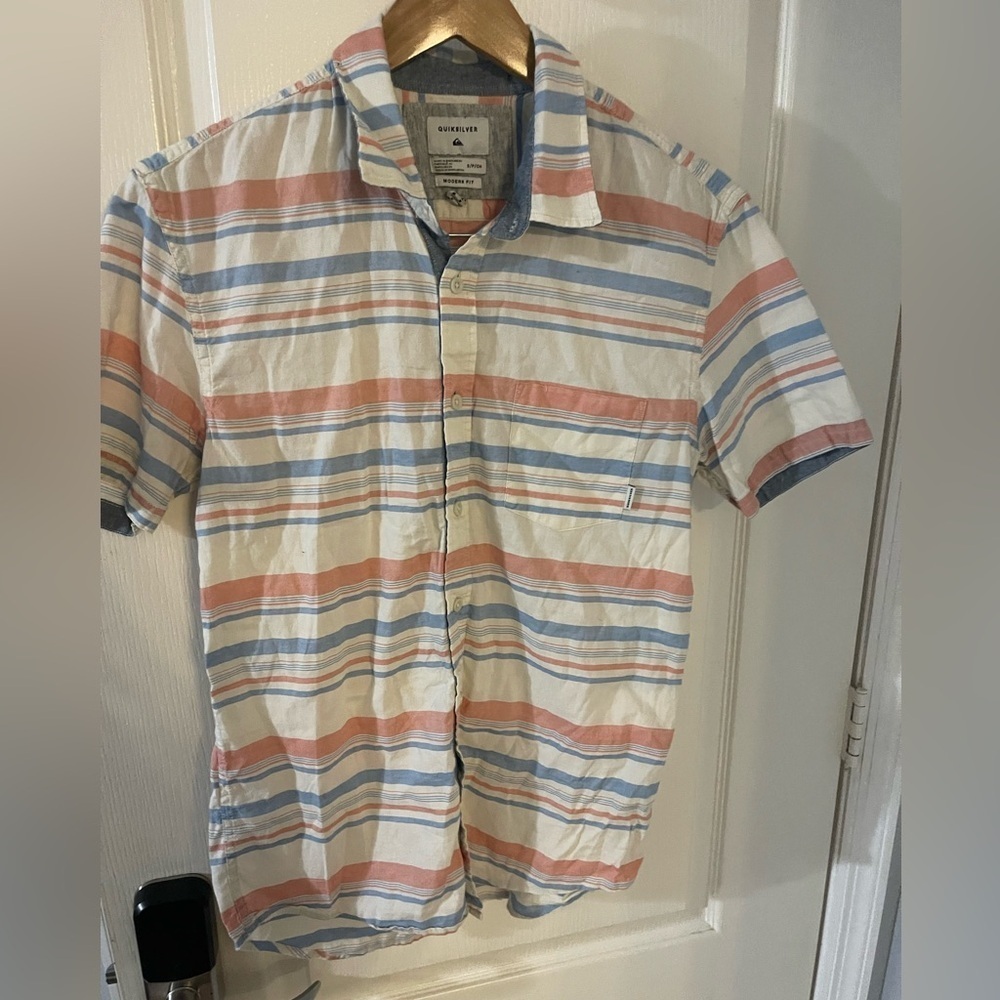 Quiksilver Multicolor Striped Casual Shirt